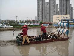 用于新吹填淤泥加固的水平排水快速固结方法及其铺管设备